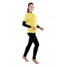 Nessi Damen lange Sporthose OSL2 Lycra Laufhose Fitnesshose Atmungsaktiv
